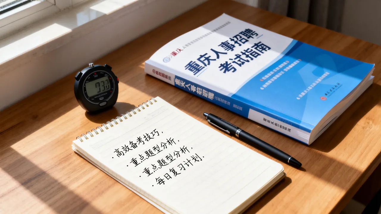 重庆人事招聘考试难不难，备考有哪些高效技巧？-图3