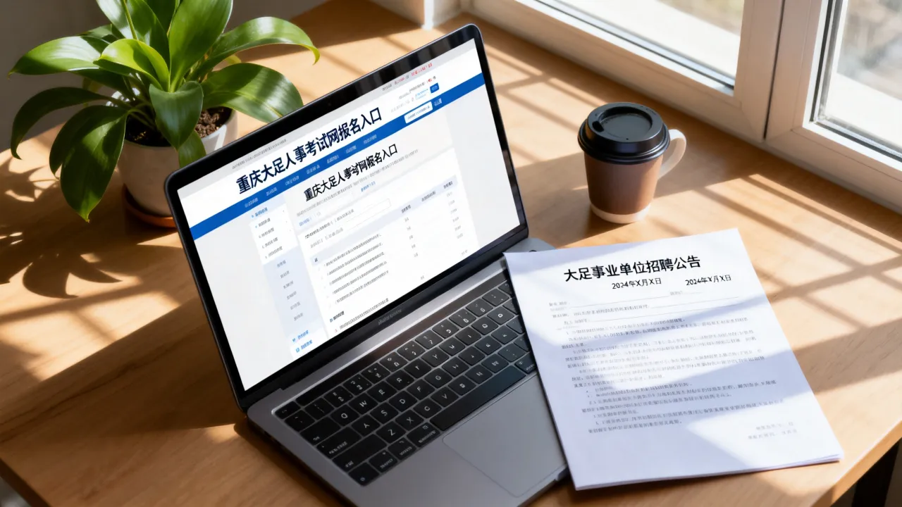 重庆大足人事考试网报名入口在哪，大足事业单位招聘公告何时出？-图1