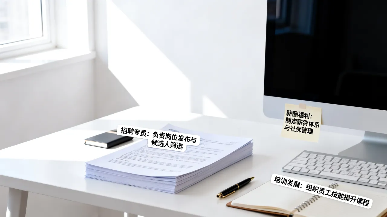 人事有哪些岗位，人事岗位分类及主要职责是什么？-图1