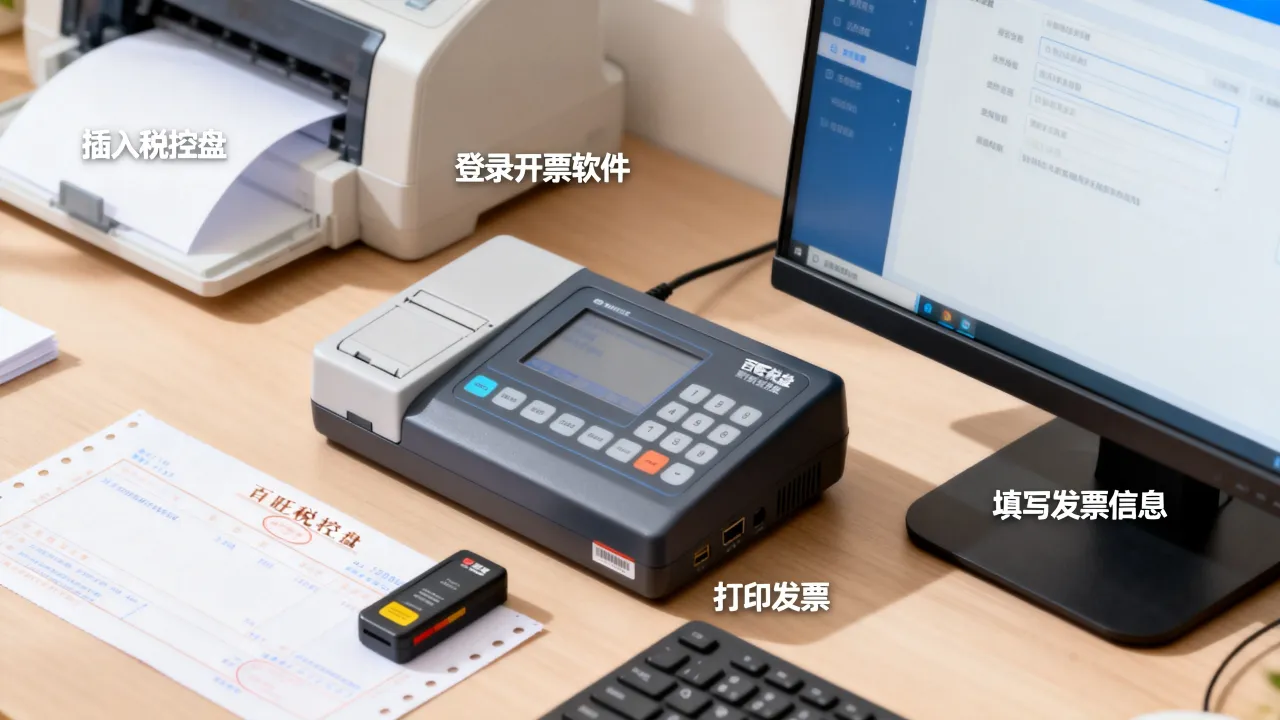 百旺如何开票,百旺税控盘开票操作流程是什么?-图2 百旺如何开票,百旺税控盘开票操作流程是什么?-图2