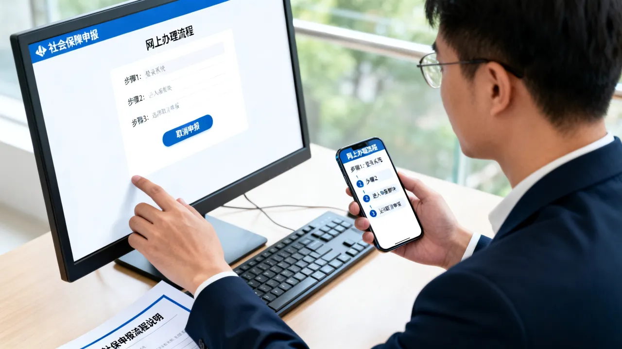 怎么取消社保申报?网上办理流程是什么-图1 怎么取消社保申报?网上办理流程是什么-图1