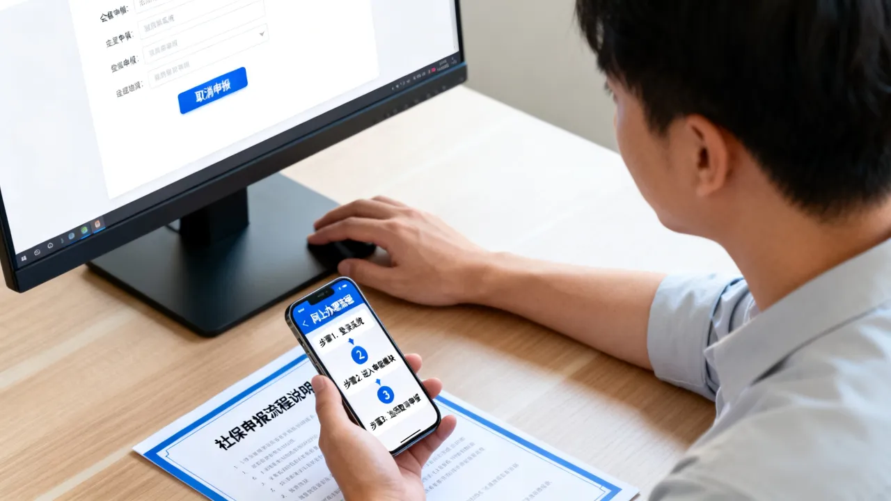 怎么取消社保申报?网上办理流程是什么-图3 怎么取消社保申报?网上办理流程是什么-图3