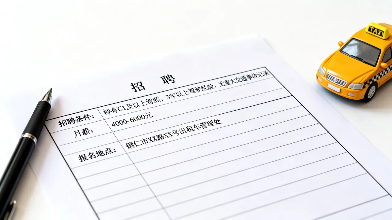 铜仁市出租车招聘司机有什么条件,月薪多少在哪报名-图1 铜仁市出租车招聘司机有什么条件,月薪多少在哪报名-图1