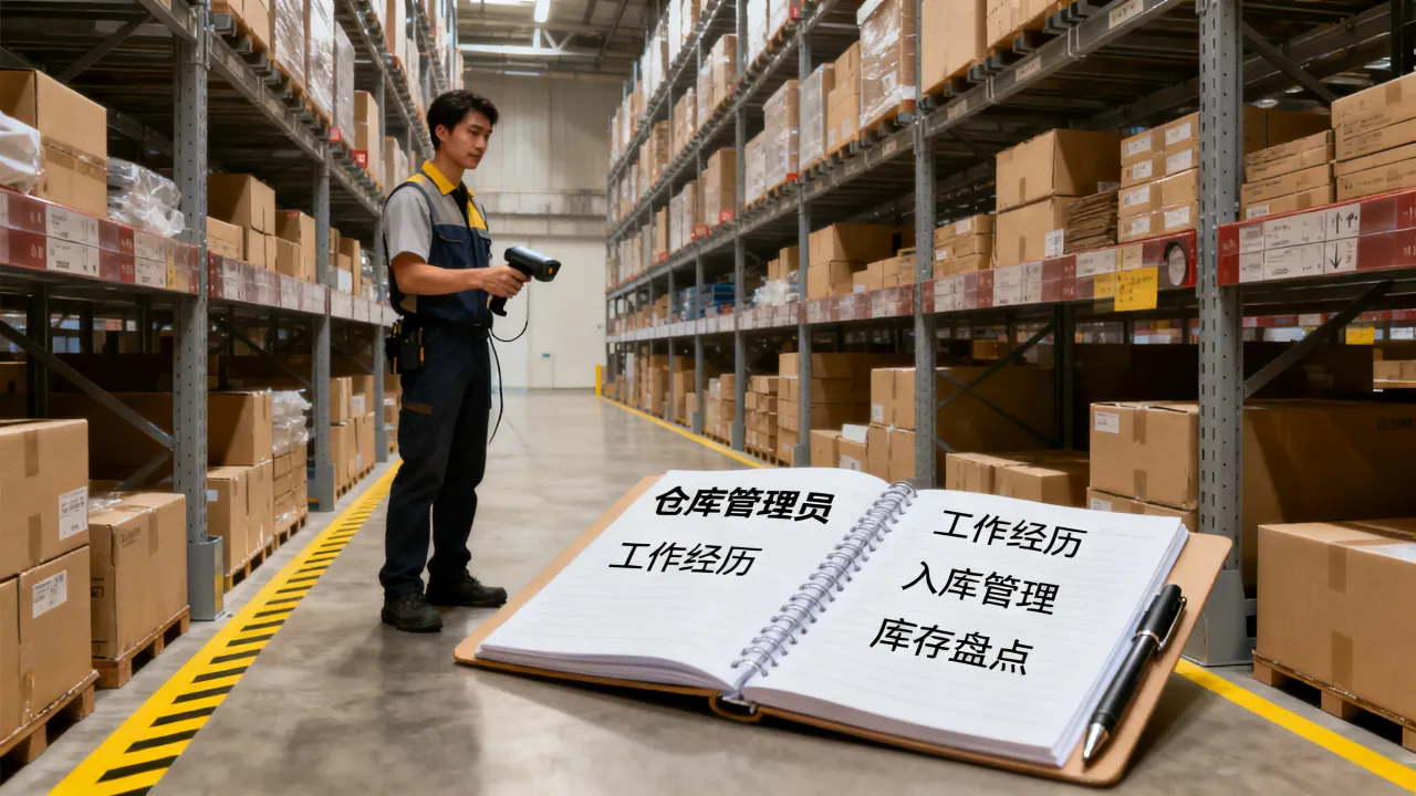 仓库简历怎么写?仓库管理员简历工作经历怎么写才能吸引人?