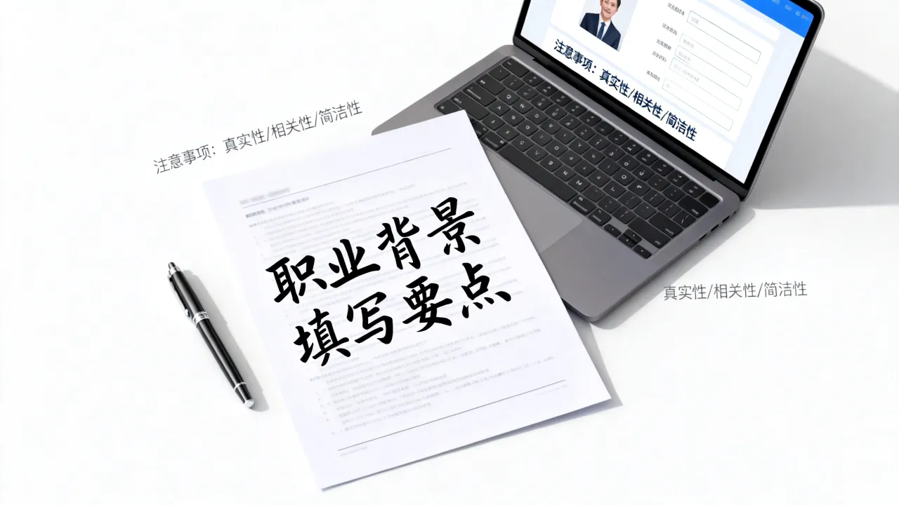 职业背景怎么填写,填写职业背景时有哪些注意事项-图3 职业背景怎么填写,填写职业背景时有哪些注意事项-图3