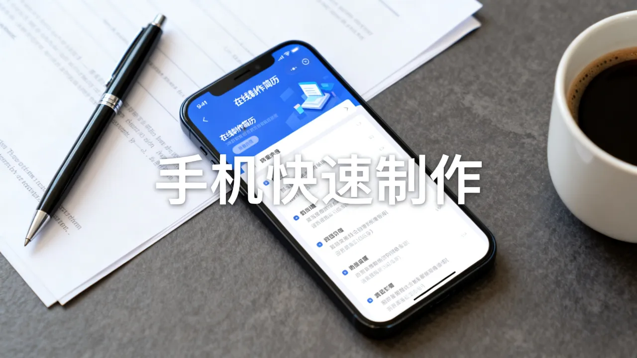 在线制作简历怎么做，如何在手机上快速制作？-图1