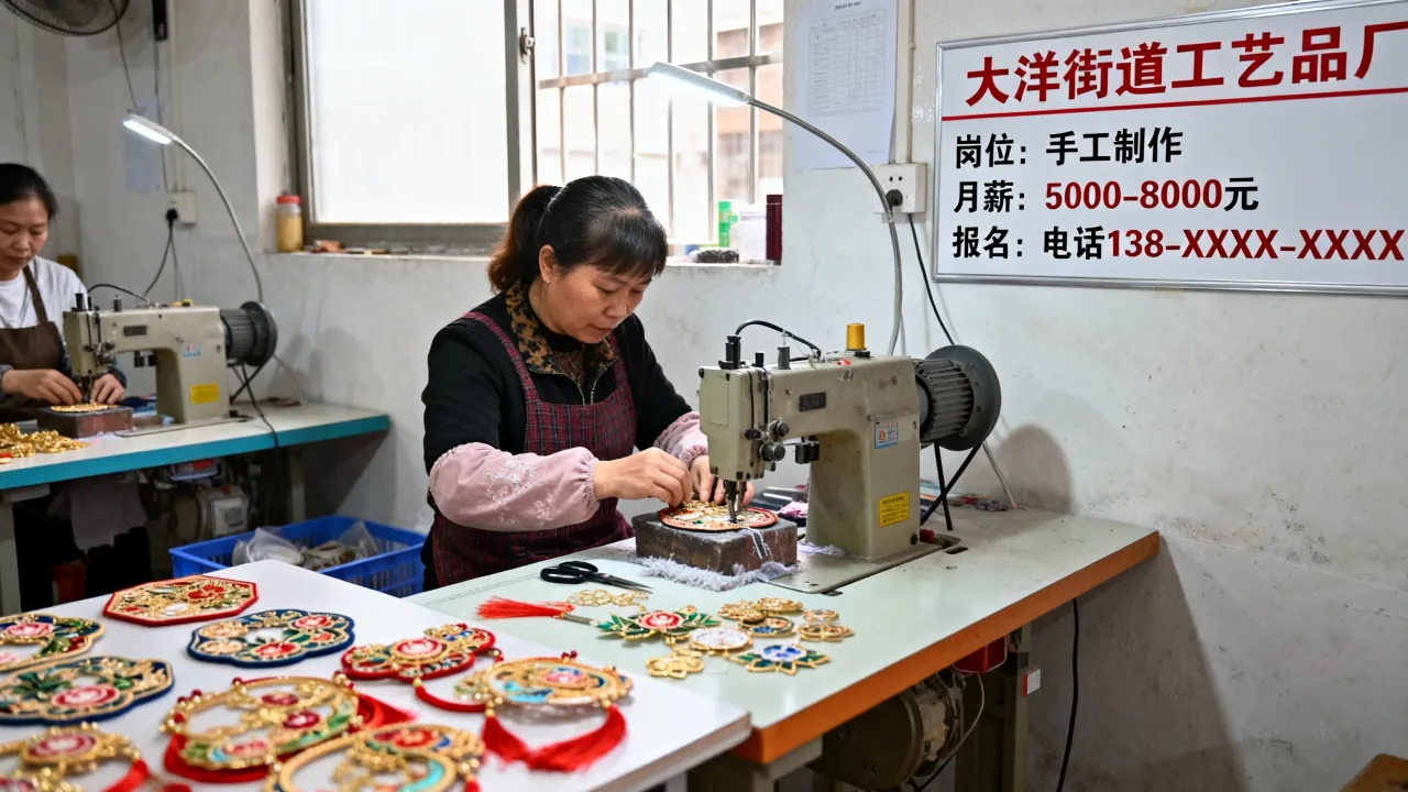 临海大洋街道工艺品招聘有哪些好厂?工资高吗,怎么报名?-图3 临海大洋街道工艺品招聘有哪些好厂?工资高吗,怎么报名?-图3