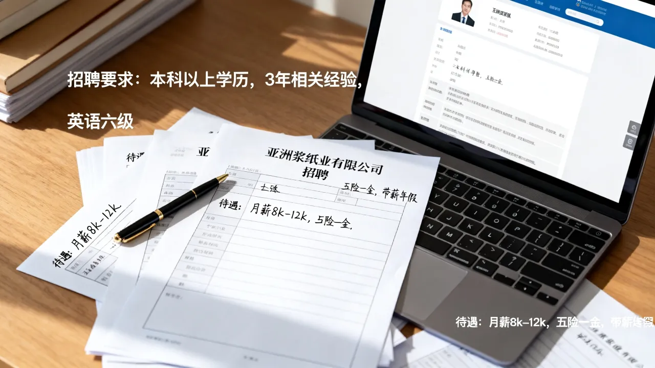 亚洲浆纸业有限公司招聘要求有哪些,待遇怎么样-图1 亚洲浆纸业有限公司招聘要求有哪些,待遇怎么样-图1
