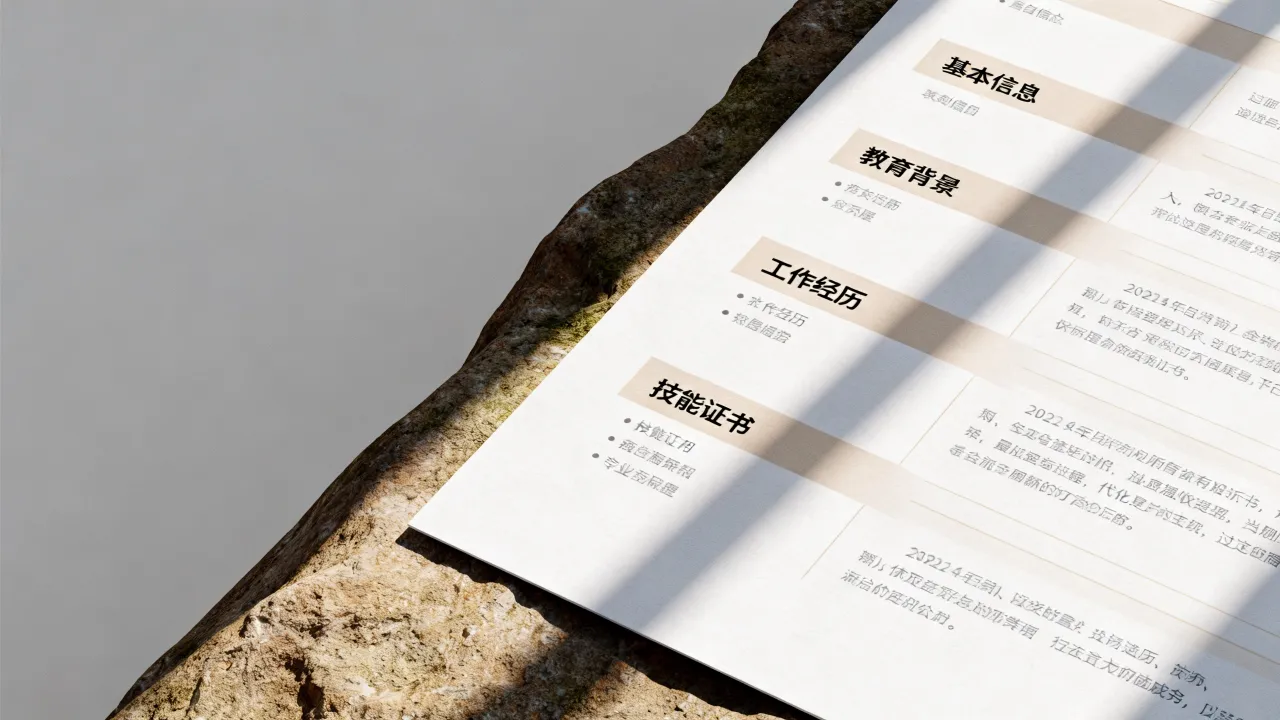 规范简历怎么写，简历的格式与内容要求有哪些？-图1