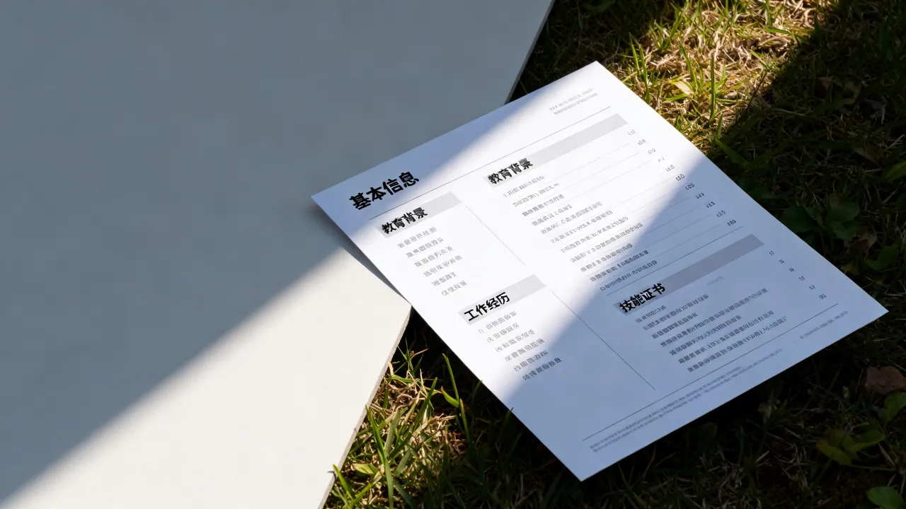 规范简历怎么写，简历的格式与内容要求有哪些？-图3