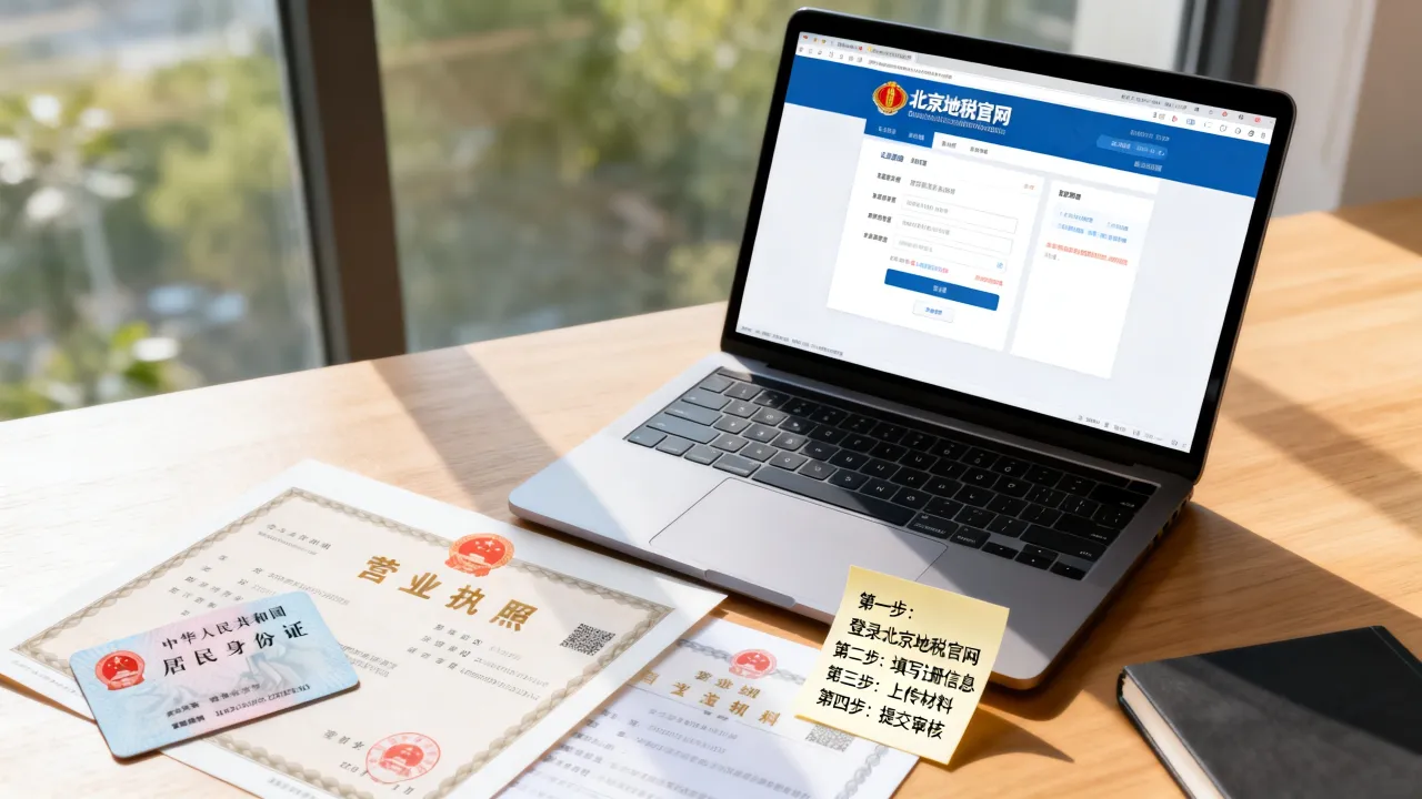 北京地税如何注册，北京地税网上注册流程及所需材料是什么？-图2