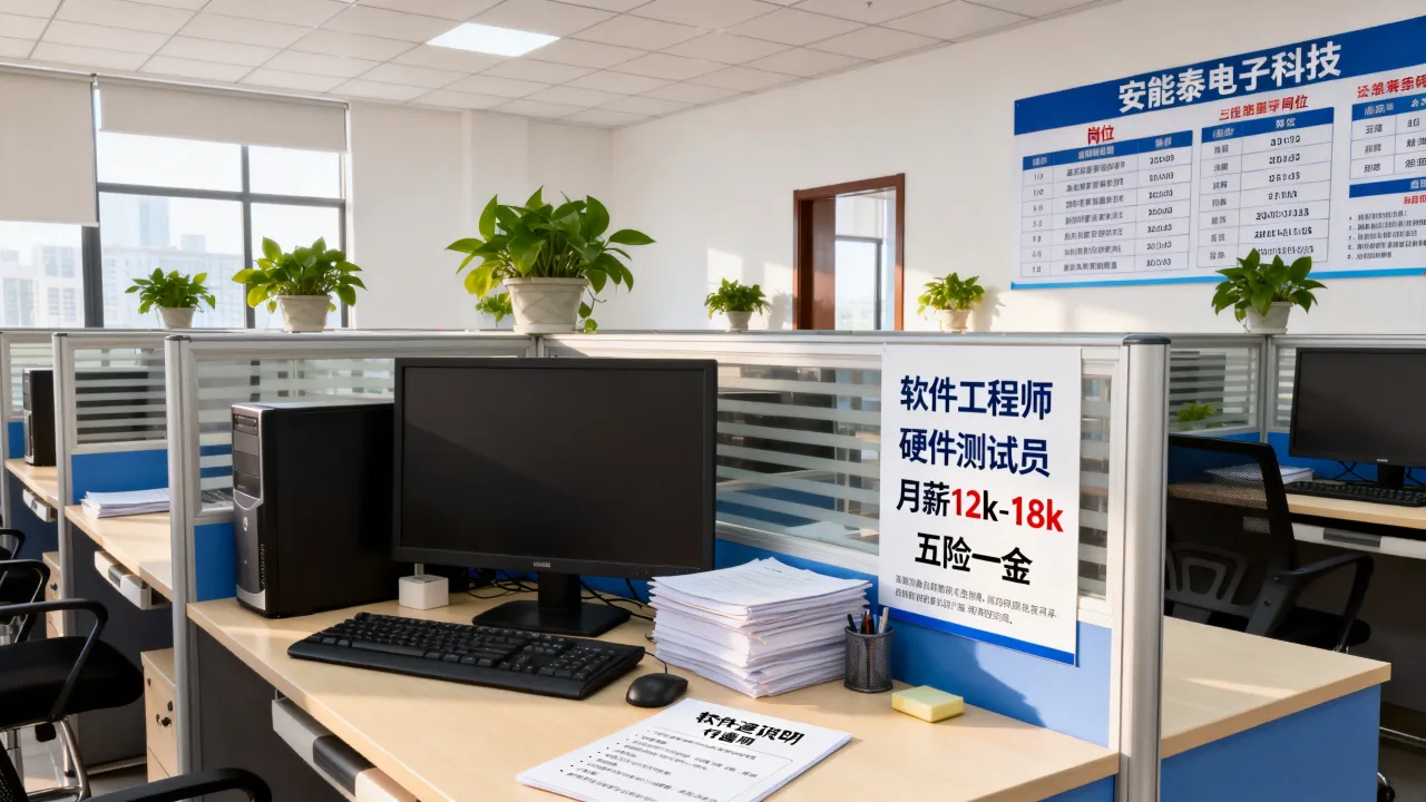 安能泰电子科技招聘有哪些岗位,工资待遇如何?-图1 安能泰电子科技招聘有哪些岗位,工资待遇如何?-图1