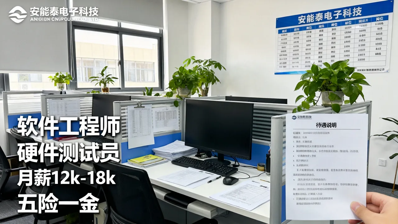 安能泰电子科技招聘有哪些岗位,工资待遇如何?-图3 安能泰电子科技招聘有哪些岗位,工资待遇如何?-图3