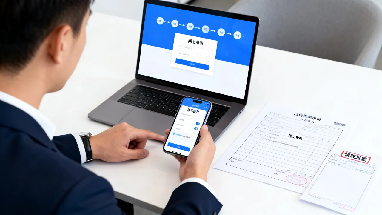 公司如何领取发票,网上申请流程是什么?-图1 公司如何领取发票,网上申请流程是什么?-图1