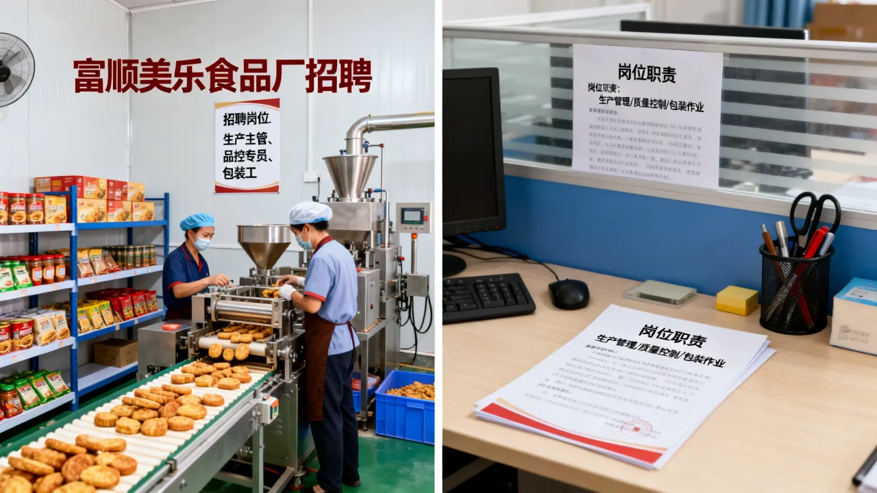 富顺美乐食品厂招聘吗?,富顺美乐食品厂招聘什么岗位?-图1 富顺美乐食品厂招聘吗?,富顺美乐食品厂招聘什么岗位?-图1