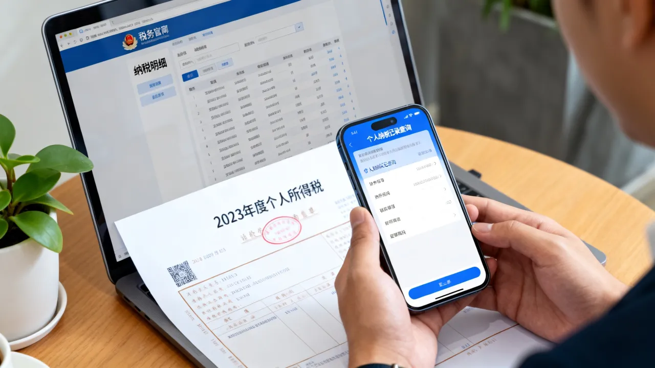 个人交税怎么查询?在哪里查个人纳税记录明细?