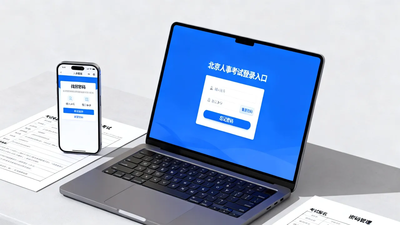 北京人事考试登录入口在哪里,忘记密码怎么找回-图2 北京人事考试登录入口在哪里,忘记密码怎么找回-图2