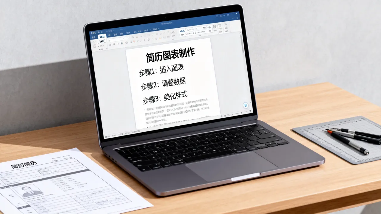 简历模板怎么绘图?word简历模板图表制作教程,-图1 简历模板怎么绘图?word简历模板图表制作教程,-图1
