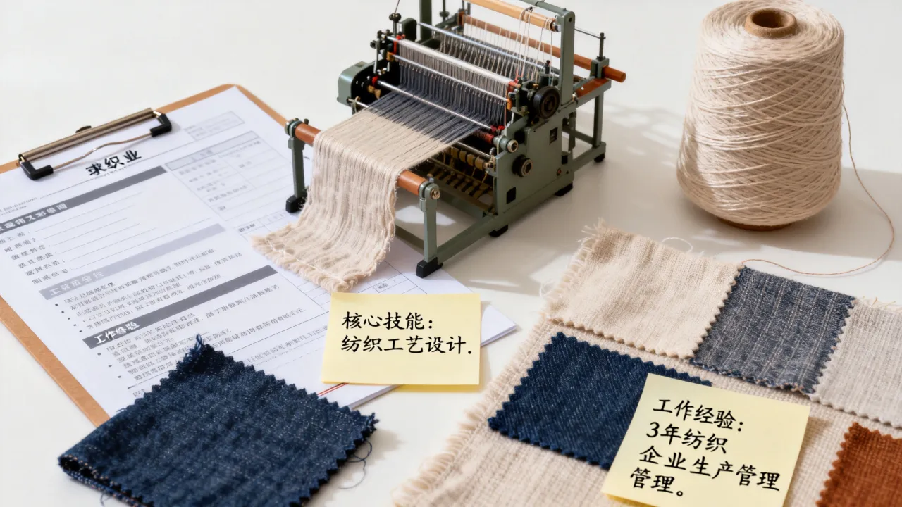 纺织简历怎么写?纺织行业求职简历的核心要点和技巧有哪些?-图1 纺织简历怎么写?纺织行业求职简历的核心要点和技巧有哪些?-图1