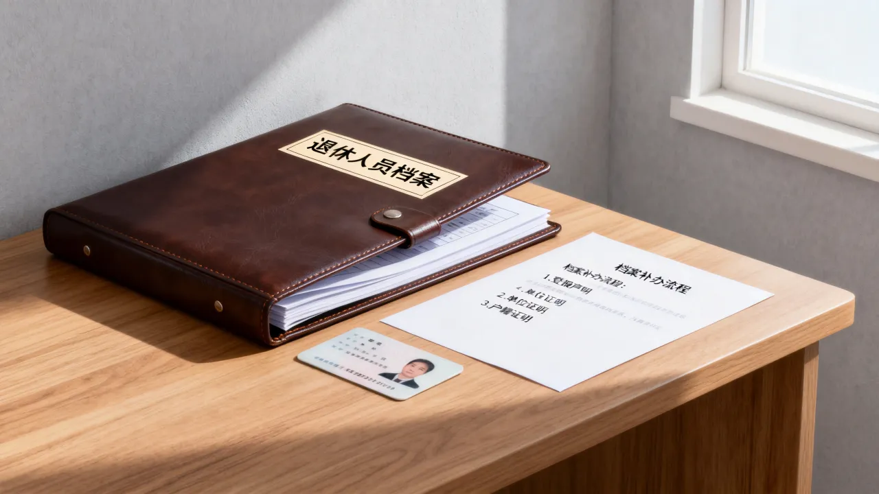退休人员人事档案怎么处理?丢失了如何补办?-图2 退休人员人事档案怎么处理?丢失了如何补办?-图2