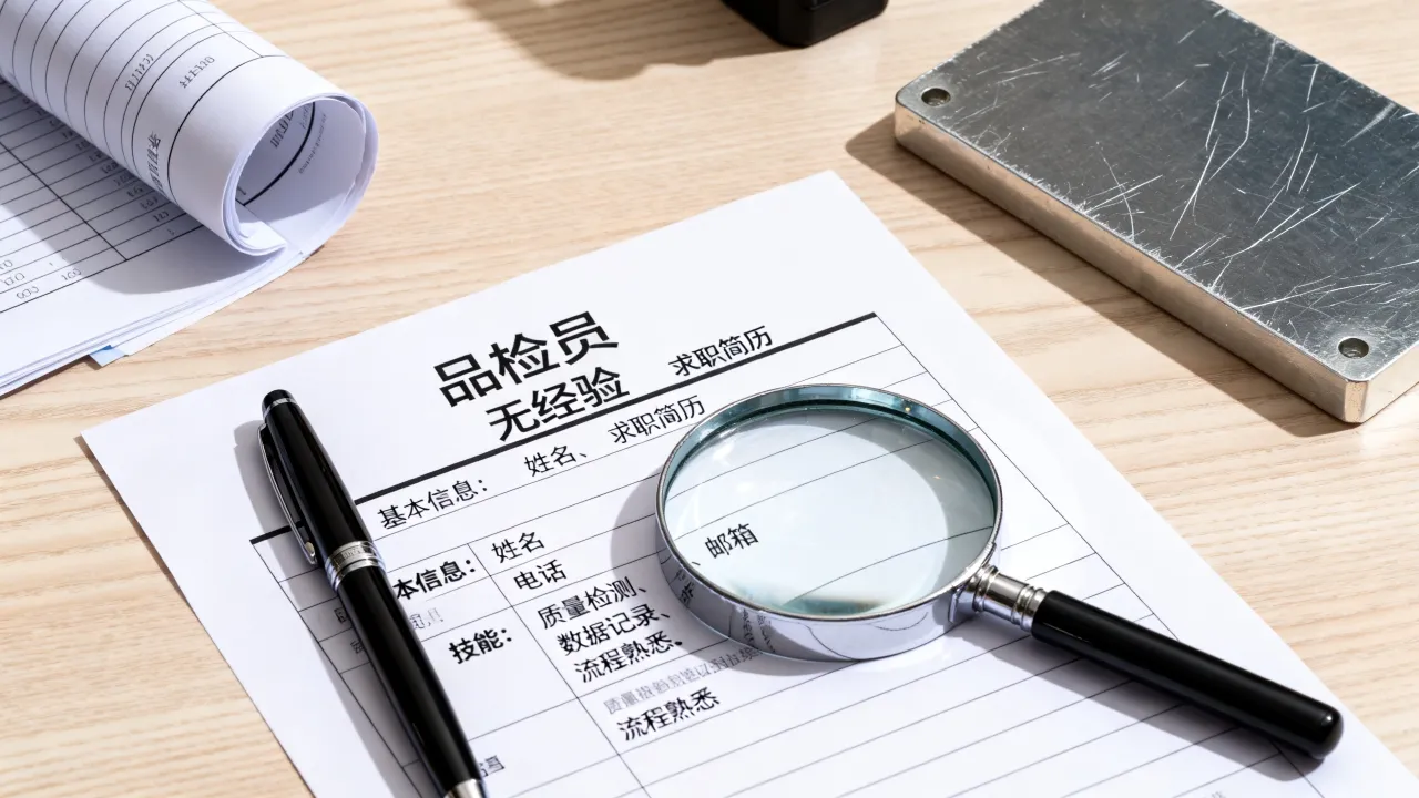 品检履历怎么写?品检员没有经验简历怎么写?-图2 品检履历怎么写?品检员没有经验简历怎么写?-图2