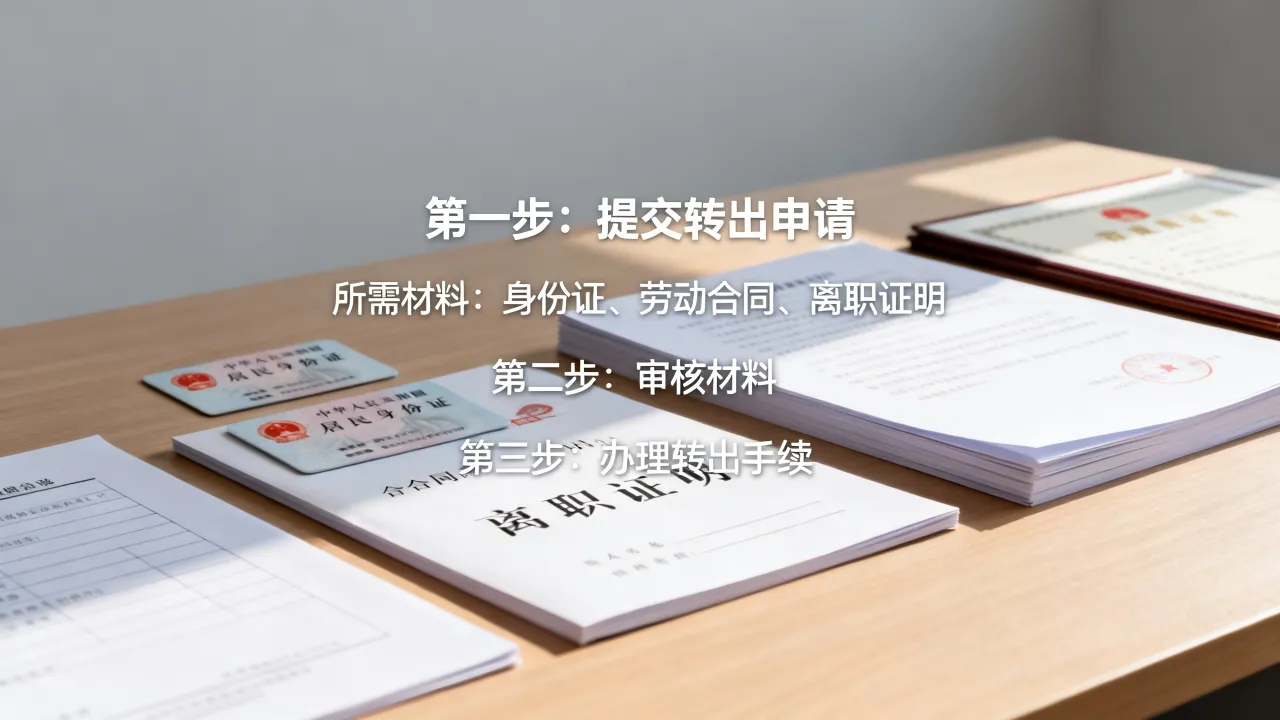 人事关系转出应该怎么办理,具体需要哪些材料和手续?