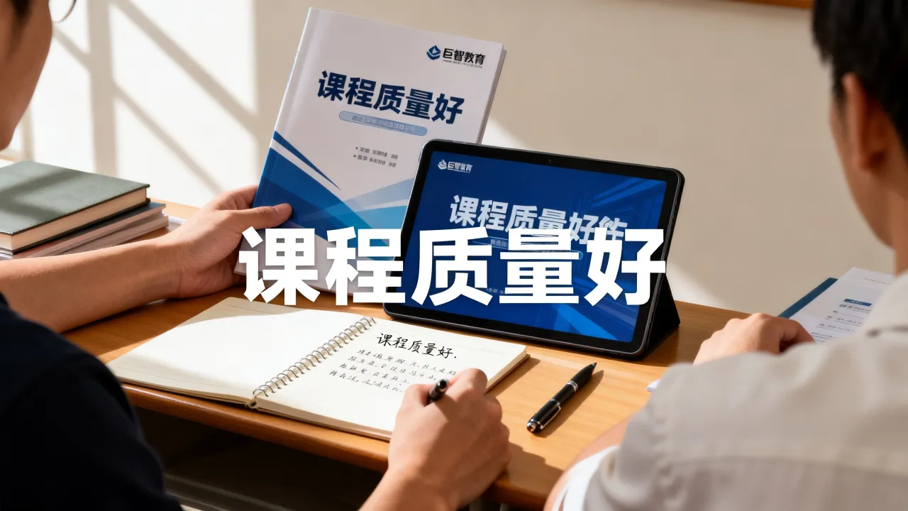 巨智教育怎么样,课程质量好不好值得报吗?-图2 巨智教育怎么样,课程质量好不好值得报吗?-图2