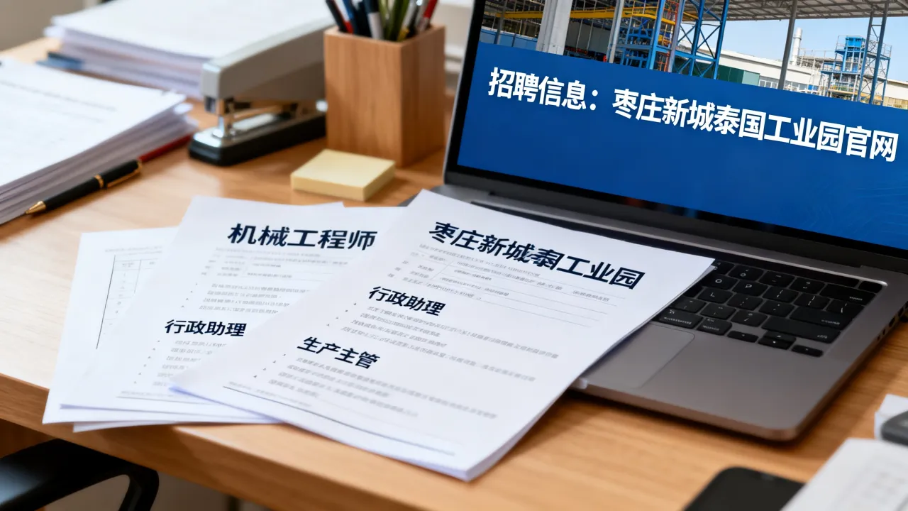 枣庄新城泰国工业园招聘信息在哪里?最新招聘岗位有哪些?