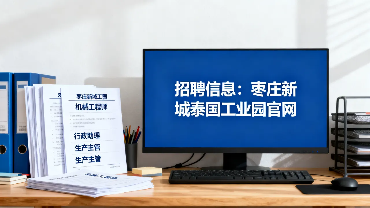 枣庄新城泰国工业园招聘信息在哪里？最新招聘岗位有哪些？-图2