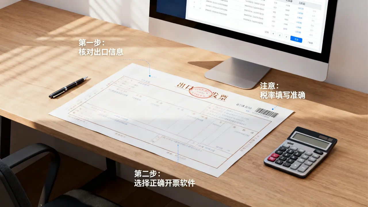 出口发票如何开具,出口发票开具流程及注意事项详解?-图2 出口发票如何开具,出口发票开具流程及注意事项详解?-图2