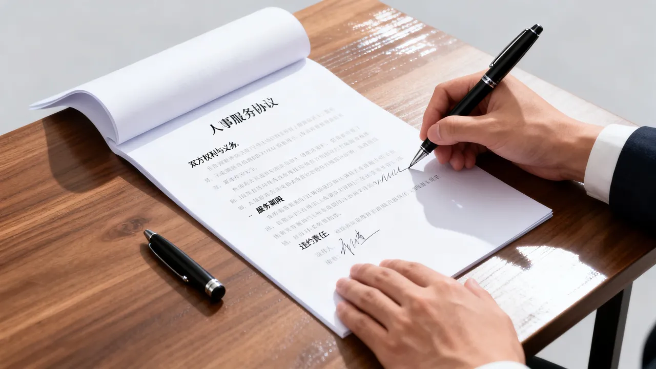 人事服务协议书怎么签才有效？有哪些注意事项-图2