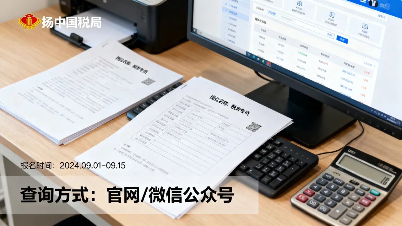 扬中国税局招聘信息有哪些,如何查询