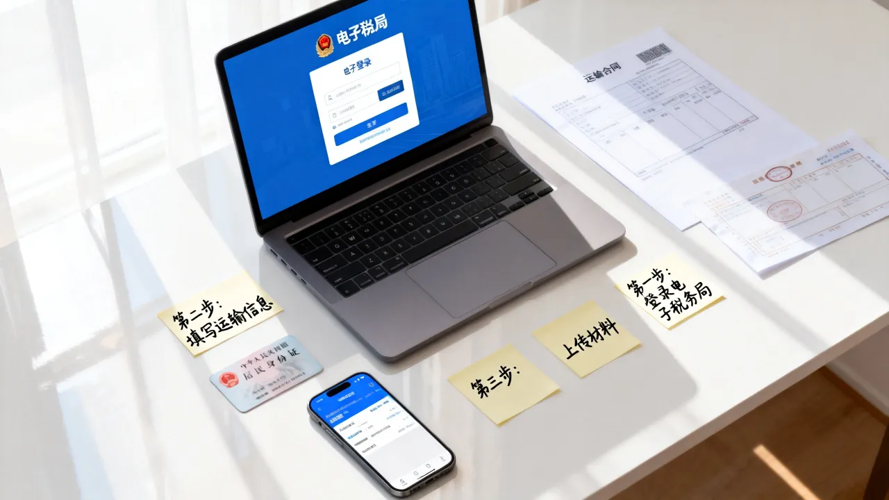 如何开运输发票,运输发票网上开具流程及所需材料是什么?