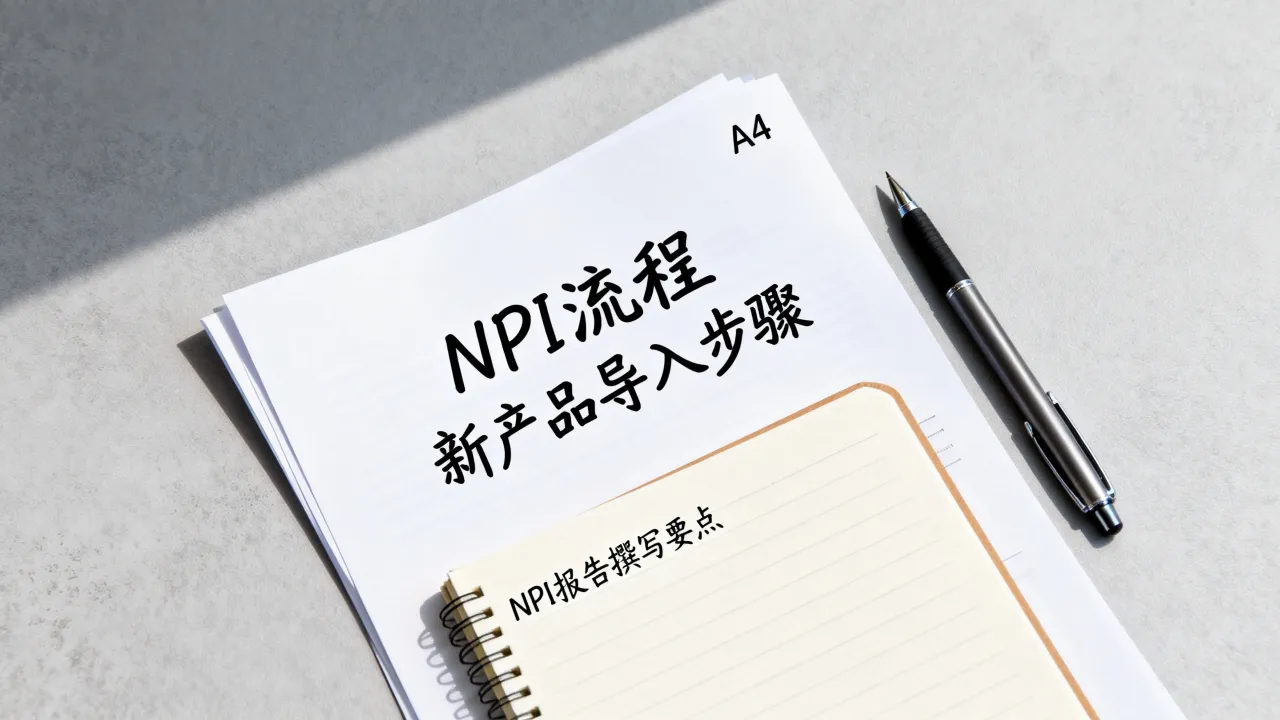 NPI怎么写,NPI报告怎么写?新产品导入流程