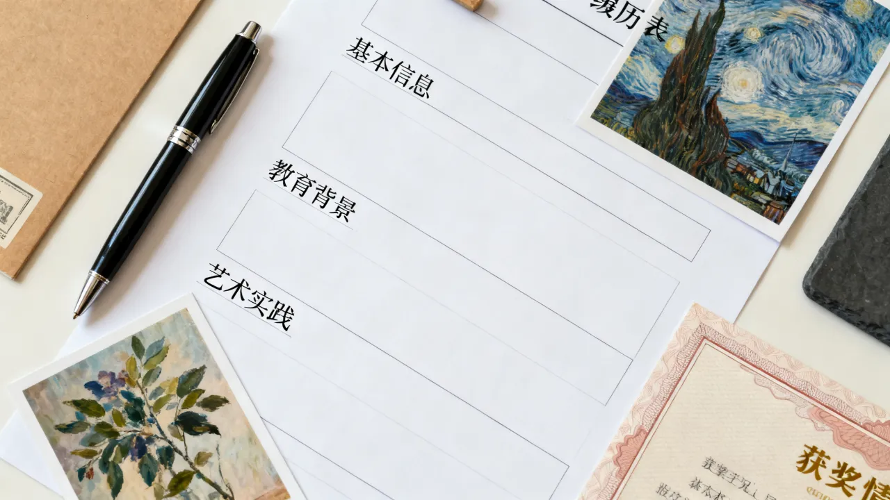 艺术履历怎么写,有哪些必知的写作技巧和格式?-图3 艺术履历怎么写,有哪些必知的写作技巧和格式?-图3