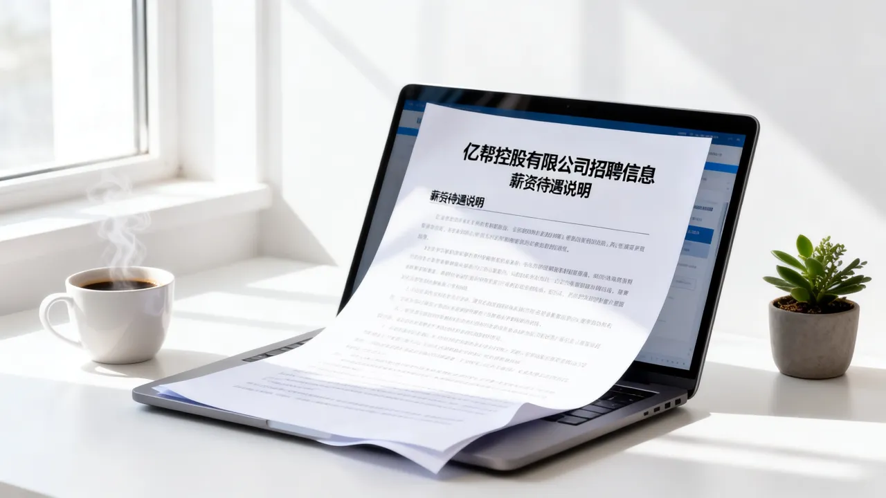 亿帮控股有限公司招聘真的靠谱吗，薪资待遇如何？