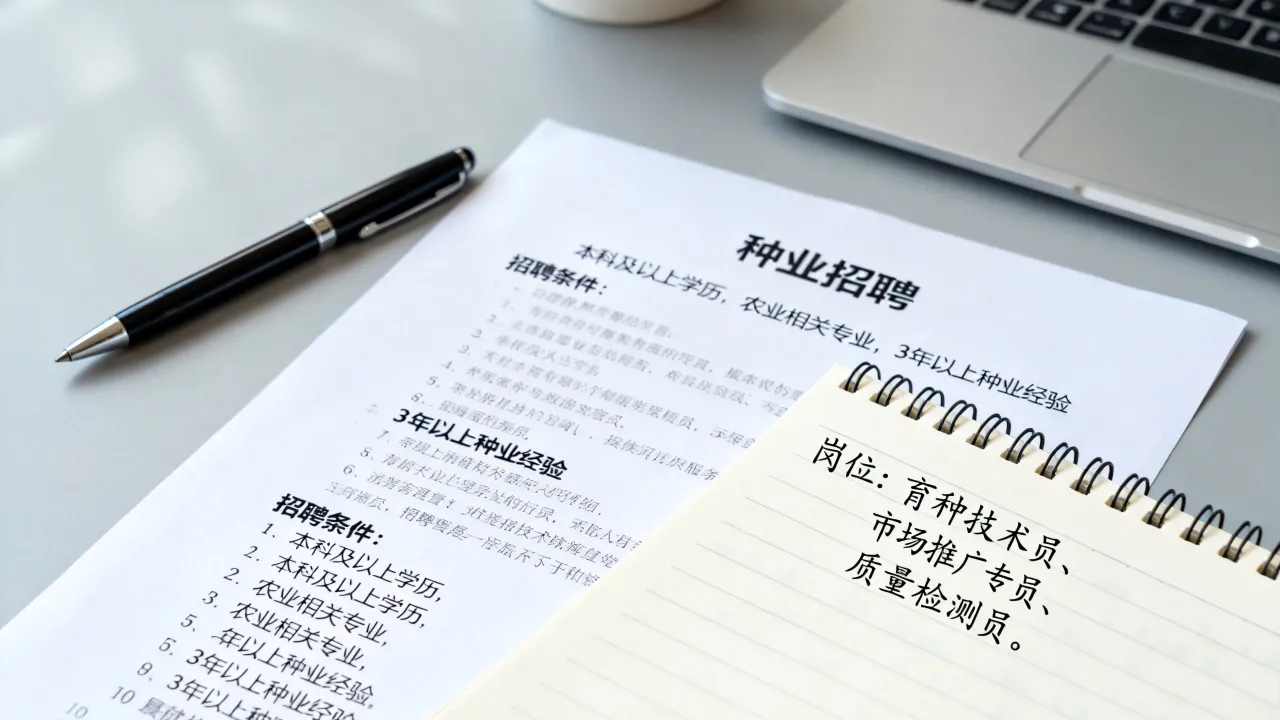 鸿基公主岭种业招聘条件是什么?有哪些岗位在招人?-图3 鸿基公主岭种业招聘条件是什么?有哪些岗位在招人?-图3