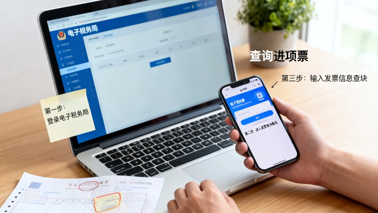 如何查询进项票?怎么查进项票的详细步骤?