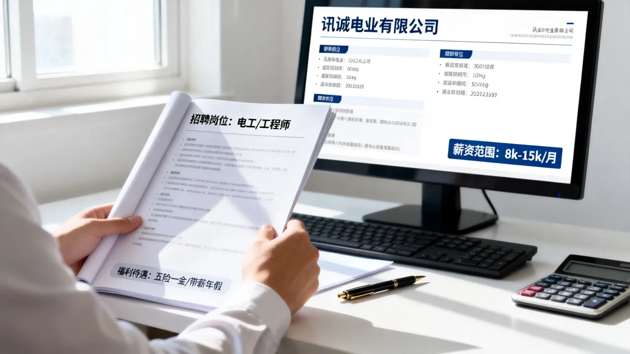 讯诚电业有限公司招聘吗？薪资待遇如何，值得去吗？