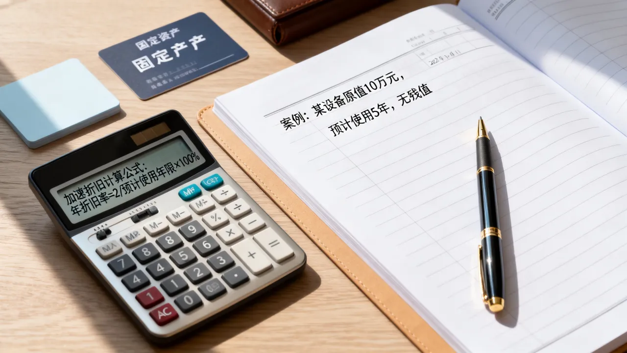 加速折旧如何计算,固定资产加速折旧法计算公式与案例详解