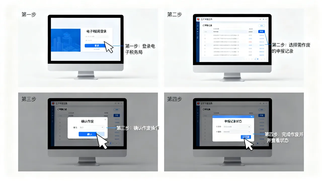 国税如何申报作废,网上申报作废的具体步骤是什么?
