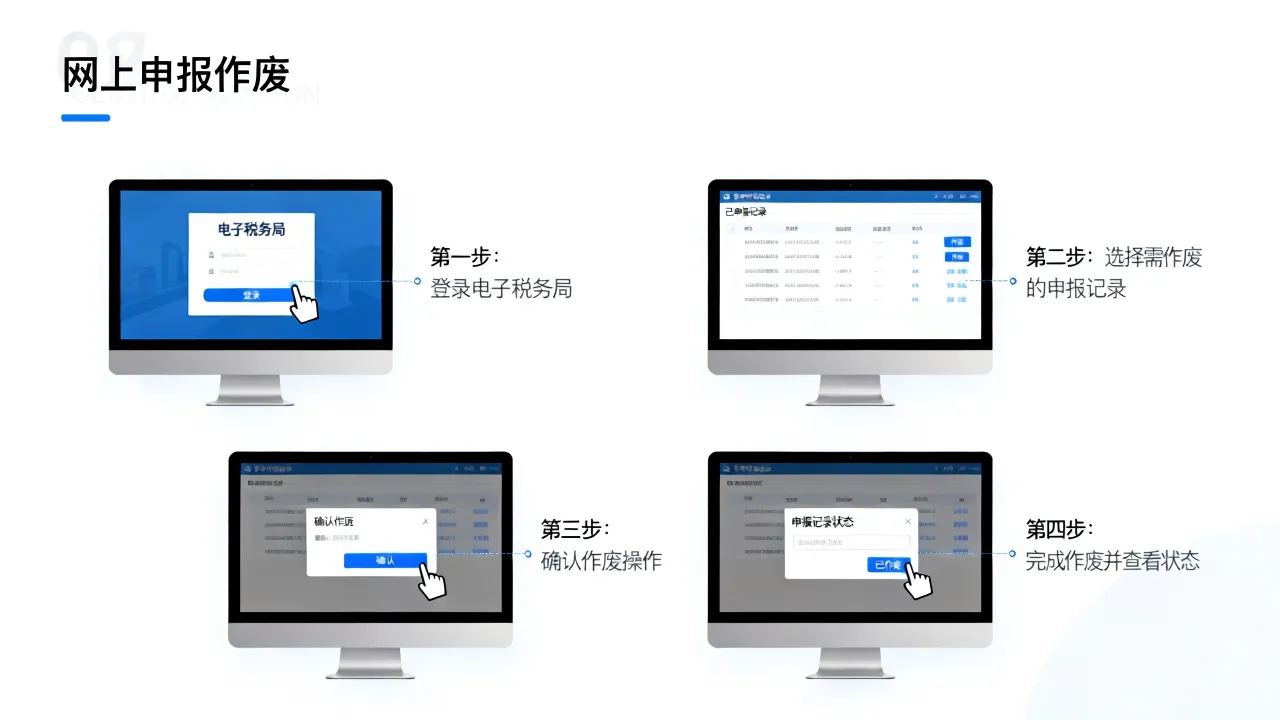 国税如何申报作废，网上申报作废的具体步骤是什么？-图2