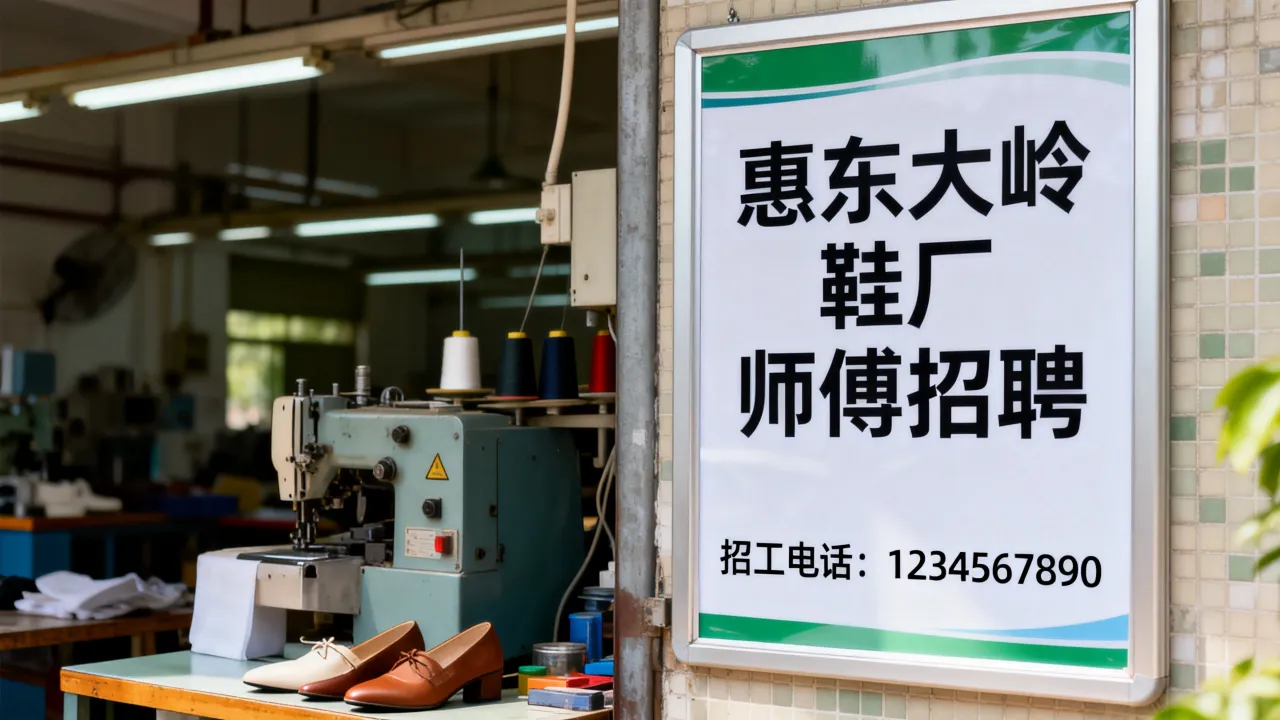 惠东大岭鞋厂师付招聘信息哪里找,招工电话多少-图3 惠东大岭鞋厂师付招聘信息哪里找,招工电话多少-图3