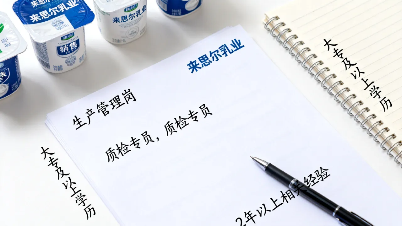 云南来思尔乳业招聘有哪些岗位,来思尔乳业招聘条件怎么样?-图2 云南来思尔乳业招聘有哪些岗位,来思尔乳业招聘条件怎么样?-图2