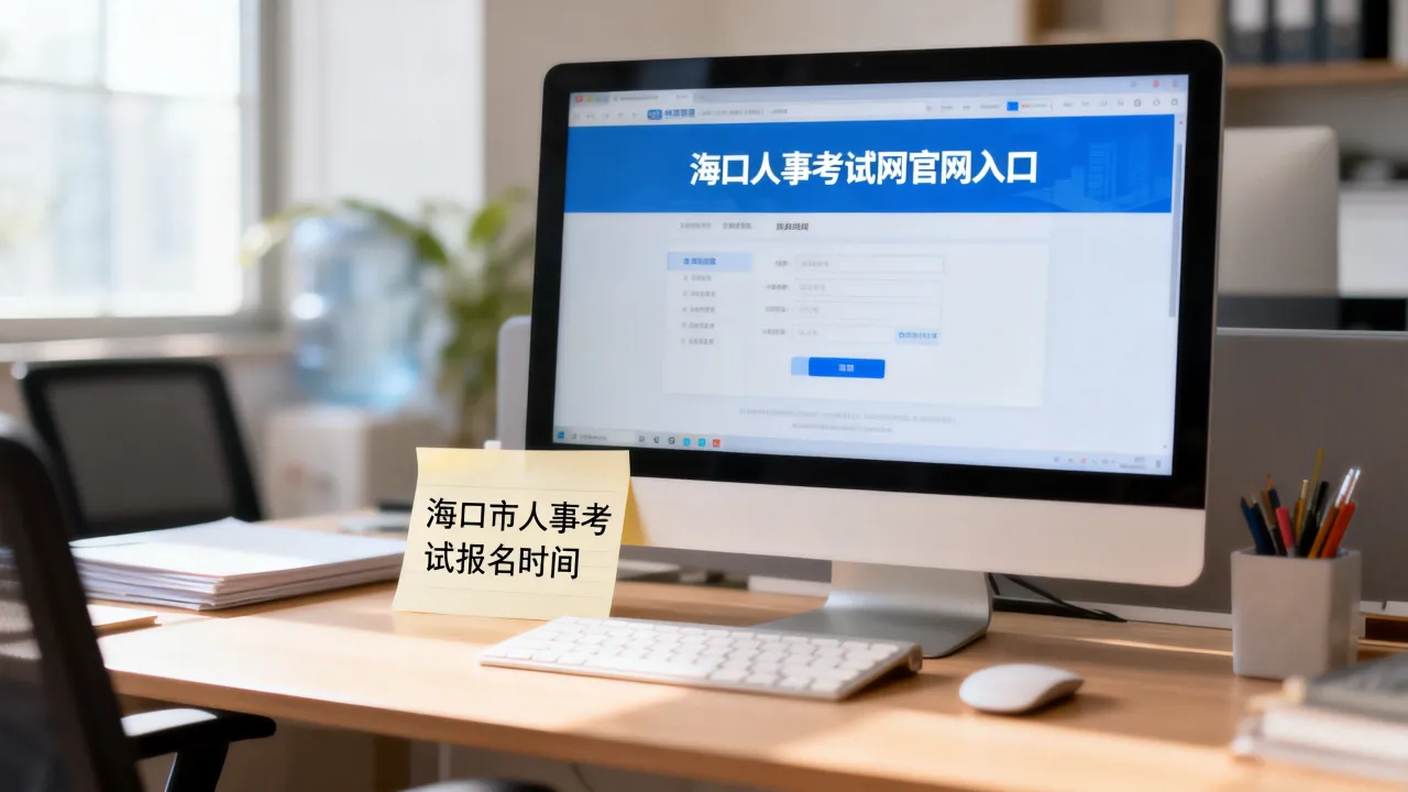 海口市人事考试报名时间是什么？海口人事考试网官网入口在哪？