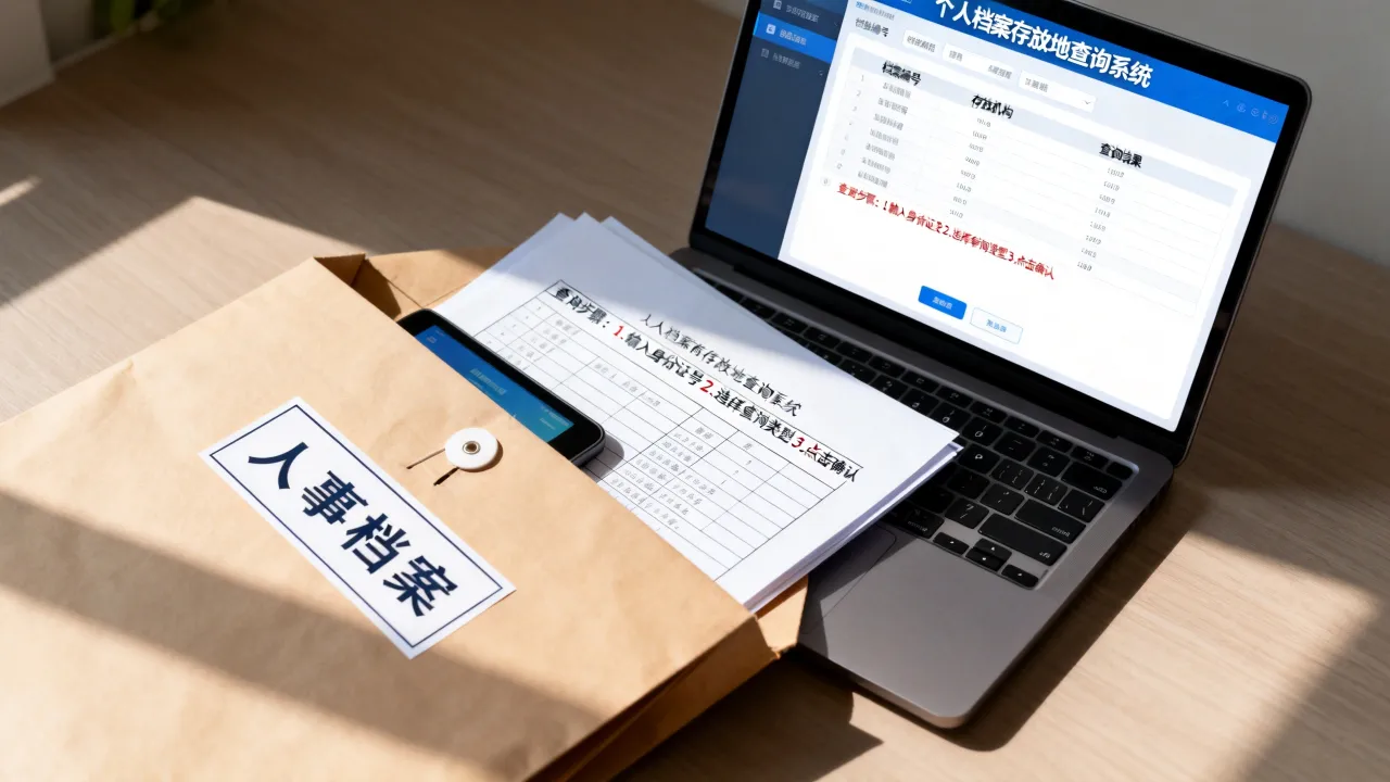 人事档案的归属怎么查，个人档案存放地在哪里查询