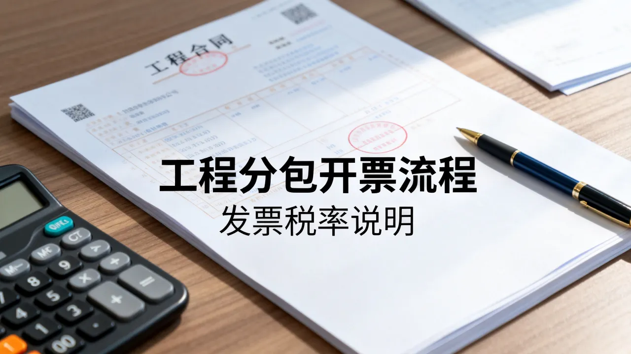 工程分包如何开票？，工程分包发票税率是多少？
