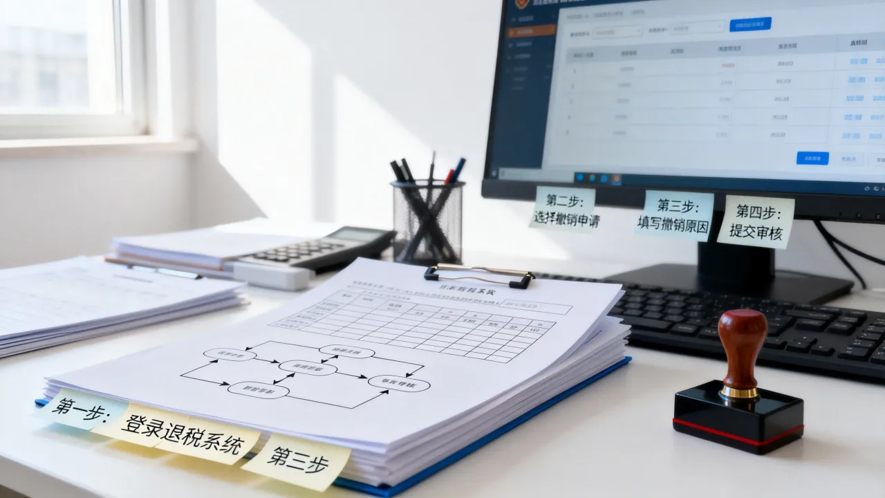 出口退税如何撤销,出口退税撤销具体流程是什么?
