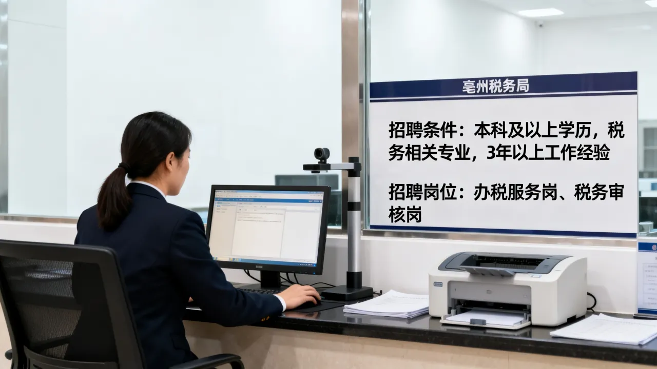 亳州税务局办税大厅招聘条件是什么?亳州税务局办税大厅招聘岗位有哪些?