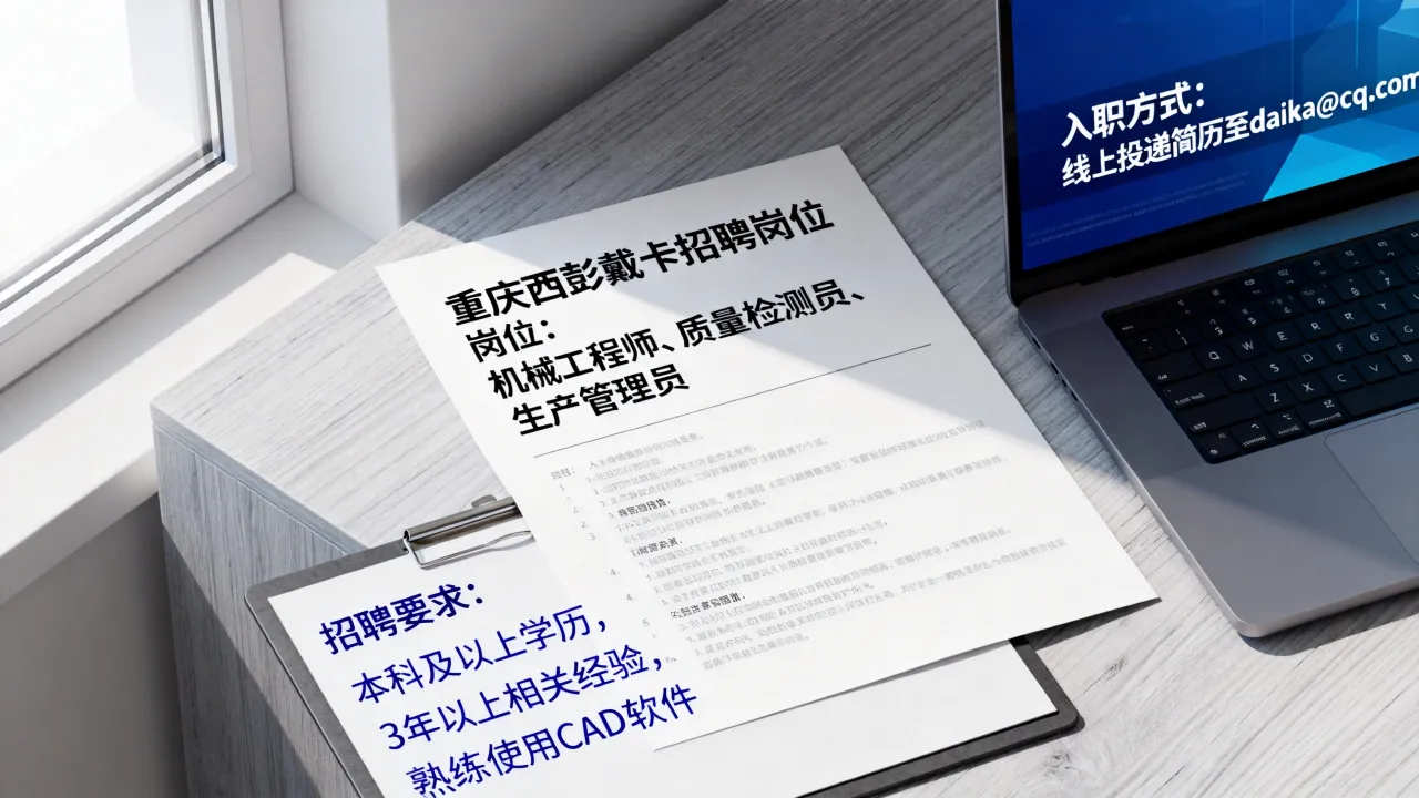 重庆西彭戴卡有哪些招聘岗位?怎么进,招聘要求是什么